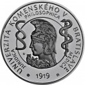 Stříbrná pamětní mince Univerzita Komenského Proof, 2019