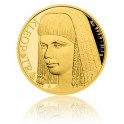 2019 - Zlatá investiční mince 50 NZD Kleopatra - Osudové ženy