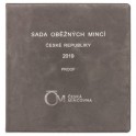 Sada oběžných mincí České republiky 2019 - Proof /semišový obal/