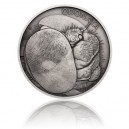 2019 - Stříbrná mince 1 NZD Zvířecí rekordmani - Vážka
