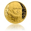 2019 - Zlatá mince 25 NZD Leonardo da Vinci - Proof - 1/2 Oz