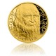 2019 - Zlatá mince 25 NZD Leonardo da Vinci - Proof - 1/2 Oz