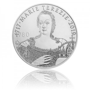 2019 - Stříbrná medaile Marie Terezie - 10 Oz