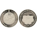 Stříbrná pamětní mince Ražba prvních tolarovýc mincí na Slovensku Proof, 1999