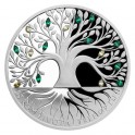 2020 - Stříbrná mince Strom života - Crystal Coin 2 NZD