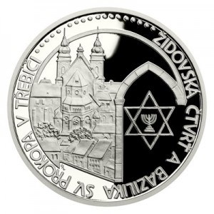 2019 - Platinová mince 50 NZD UNESCO - Třebíč - 1 Oz