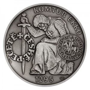 2019 - Stříbrná medaile České pečetě - Ekko, Komtur Templářského řádu