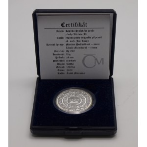 Stříbrná medaile Replika Pražského groše 