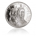 Stříbrná medaile Nástup Lucemburků na český trůn