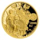 Hrad Buchlov - zlatá mince z cyklu Hrady České republiky, špičková kvalita - Proof - emise říjen 2020 - orientační cena