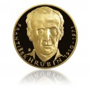 Zlatá medaile František Hrubín-Au 1 Oz