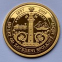 Zlatá medaile 150 let od založení spolkové měny