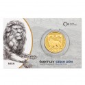 2020 - Zlatá mince 50 NZD Český lev Proof - 1 Oz číslováno