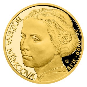 2020 - Zlatá investiční mince 50 NZD Božena Němcová - Osudové ženy