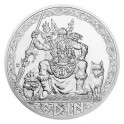 2020 - Stříbrná mince Ódin - Bohové 10 NZD