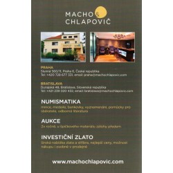Mince Československa, ČR a SR 1918 - 2021 Macho a Chlapovič