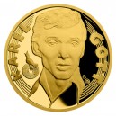 2019 - Sada 3 zlatých číslovaných medailí Karel Gott - Zpěvák, Malíř, Fenomén