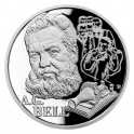 2020 - Stříbrná mince A.G. Bell - Géniové 19. století 1 NZD