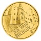 Hrad Buchlov - zlatá mince z cyklu Hrady České republiky, standard - b.k. 