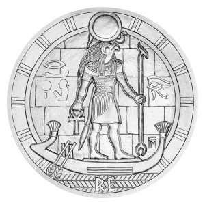 2020 - Stříbrná mince 10 NZD Bohové - Re