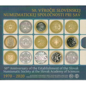 Sada oběžných mincí Slovenské republiky 2020 - 75. výročí vítězství nad fašismem
