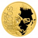 2020 - Zlatá medaile Adolf Loos - číslováno - Au 1/2 Oz