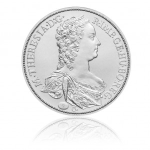 Stříbrná medaile Replika výtěžkového tolaru Marie Terezie 