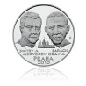Stříbrná medaile Summit Obama-Medveděv, Praha 2010