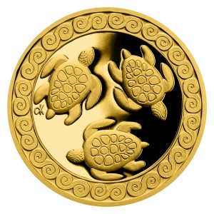 2021 - Zlatý Dukát k Želva - Symbol dlouhověkosti