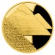 2021 - Zlatá mince 5 NZD Egyptské pyramidy - Sedm divů světa