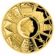 2021 - Zlatá mince 5 NZD Egyptské pyramidy - Sedm divů světa