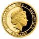 2021 - Zlatá mince 5 NZD Vlk - Jen počkej