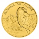 2021 - Zlatá mince 250 NZD Orel - 5 Oz