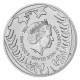 2021 - Stříbrná mince Český lev 5 NZD - 2 Oz