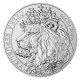 2021 - Stříbrná mince Český lev 80 NZD - 1 kg