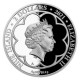 2021 - Sada tří stříbrných mincí 2 NZD sv. Anežka Česká