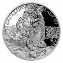 2021 - Stříbrná mince Excalibur a Jezerní paní - Legenda o králi Artušovi 1 NZD