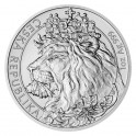 2021 - Stříbrná mince Český lev 2 NZD - 1 Oz