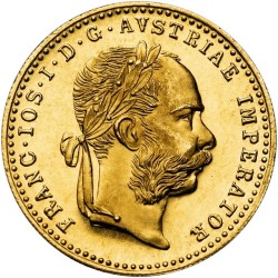 Zlatá investiční mince 1 Dukát 1915 (novoražba)