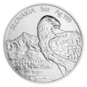 2021 - Stříbrná mince Orel 10 NZD - 5 Oz