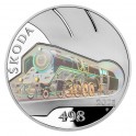 2021 - Stříbrná mince Parní lokomotiva Albatros - Slavné dopravní prostředky - Proof