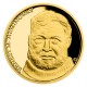 2021 - Zlatá mince 25 NZD Ernest Hemingway - Slavní umělci