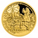 2021 - Zlatá mince 5 NZD Na stadioně - Jen počkej