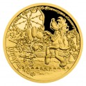 2021 - Zlatá mince 5 NZD V lunapraku - Jen počkej