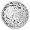 2021 - Stříbrná mince  Vesna  - Bohyně světa 10 NZD
