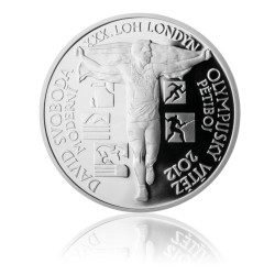 2013 - Sada 4 stříbrných mincí 1 NZD Zlatí medailisté Londýn 2012