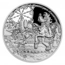 2021 - Stříbrná mince V lunaparku - Jen počkej 1 NZD