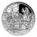 2021 - Stříbrná mince V lunaparku - Jen počkej 1 NZD