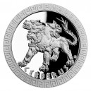 2021 - Stříbrná mince Kerberos - Bájní tvorové 2 NZD