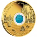 Zlatá investiční mince 100 AUD - Severní Amerika - Poklady světa 1 Oz